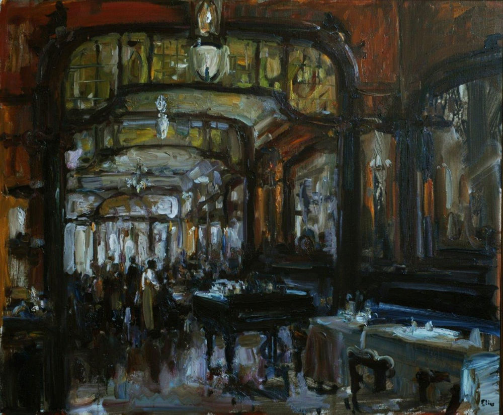 Douwe Elias - Majestic - 2018 - olie op doek - 100 x120 cm