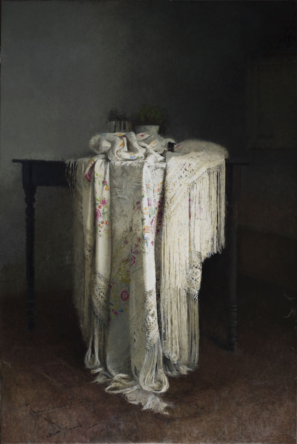 Pedro Escalona - Mantón - 2016 - olieverf op doek - 146 x 97,5 cm