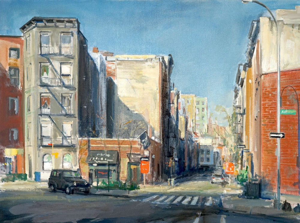 Robert Vorstman - Streets - 2018 - olieverf op doek - 60 x 80 cm