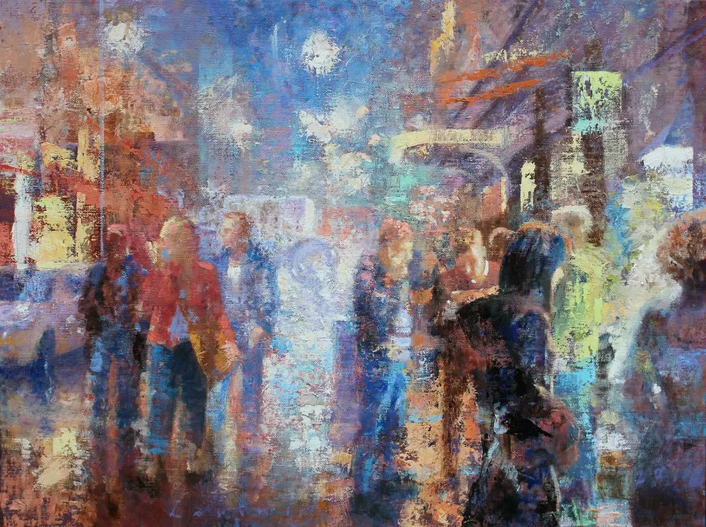 Peter Hartwig - Koets - 2016 - olieverf op linnen - 60 × 80 cm