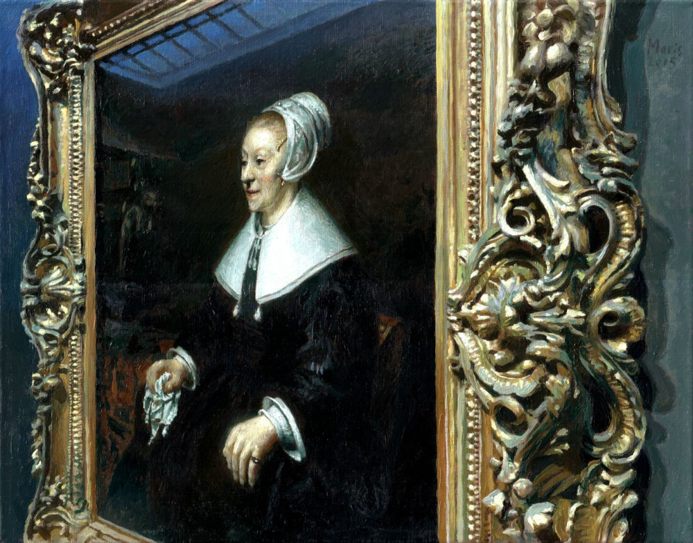 Jan Maris - Schilderij II - 2016 - olieverf op doek - 38 × 48 cm