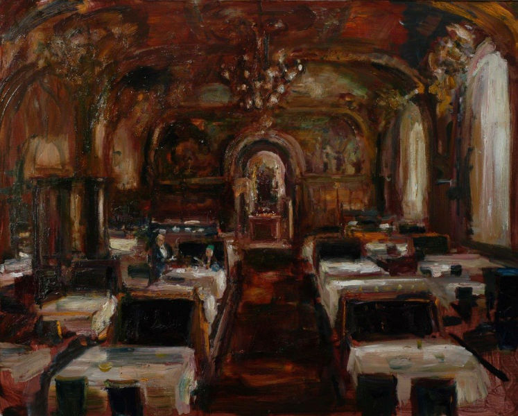 Douwe Elias - Restauratie - 2016 - olieverf op doek - 120 × 150 cm
