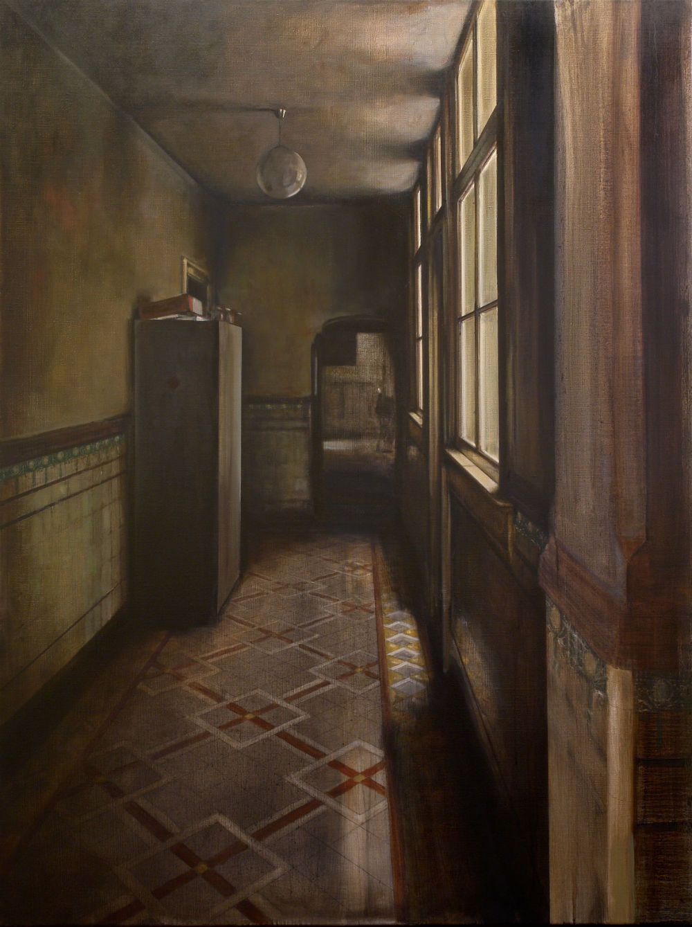 Mara van Laaren - Hal I - 2016 - olieverf op doek - 140 x 105 cm