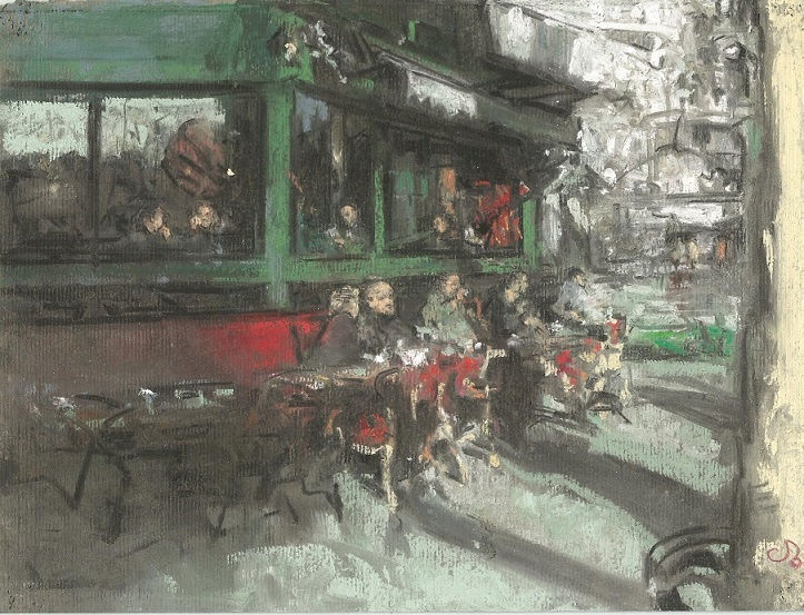 Onno Boerwinkel, Soleil d'hiver - Bd. Saint Germain, 2013