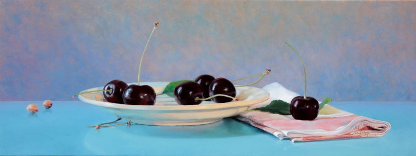 Kersen op blauw, 2013