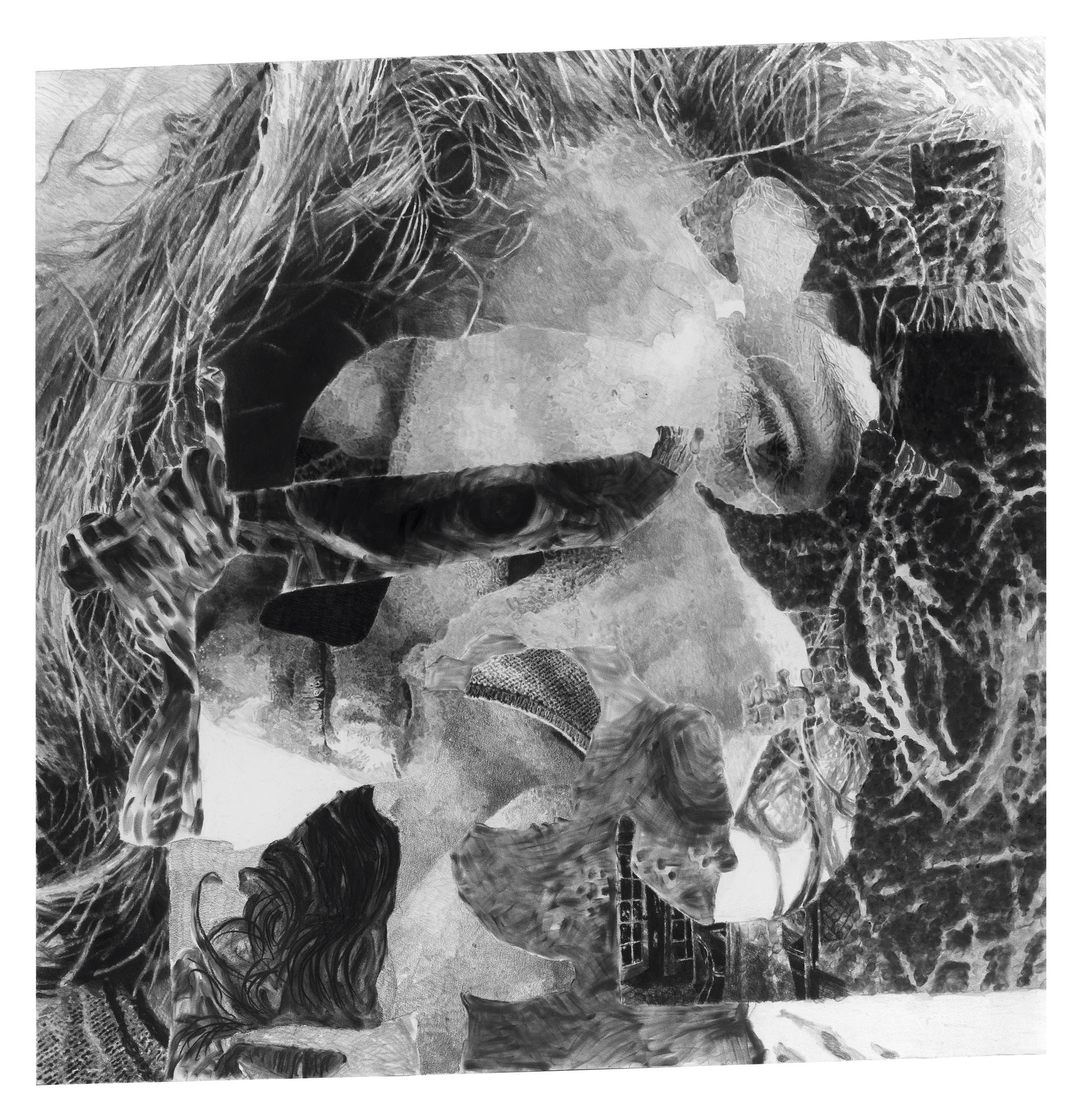 Jérôme Zonder, Étude pour un portrait de Pierre-François #25, 2021