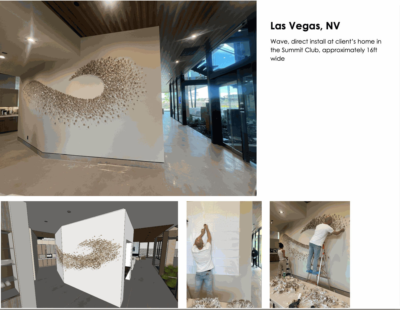 Wave Installation in client's home Las Vegas,NV