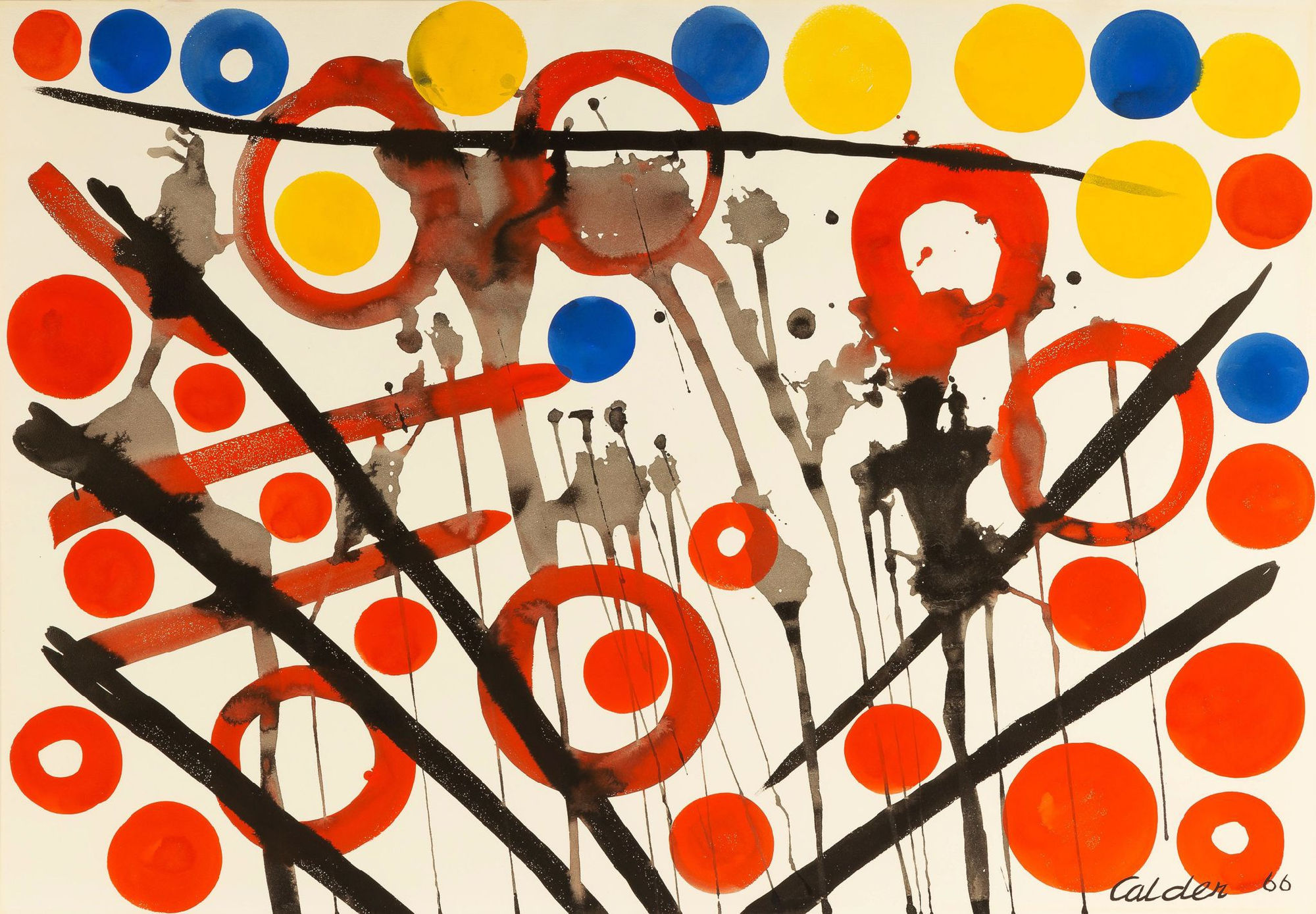 Alexander Calder, Loose Yolks, 1966