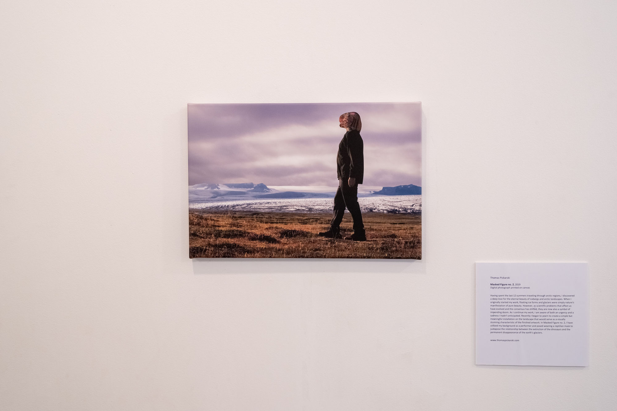 Thomas Pickarski 'Masked Figure No.2'