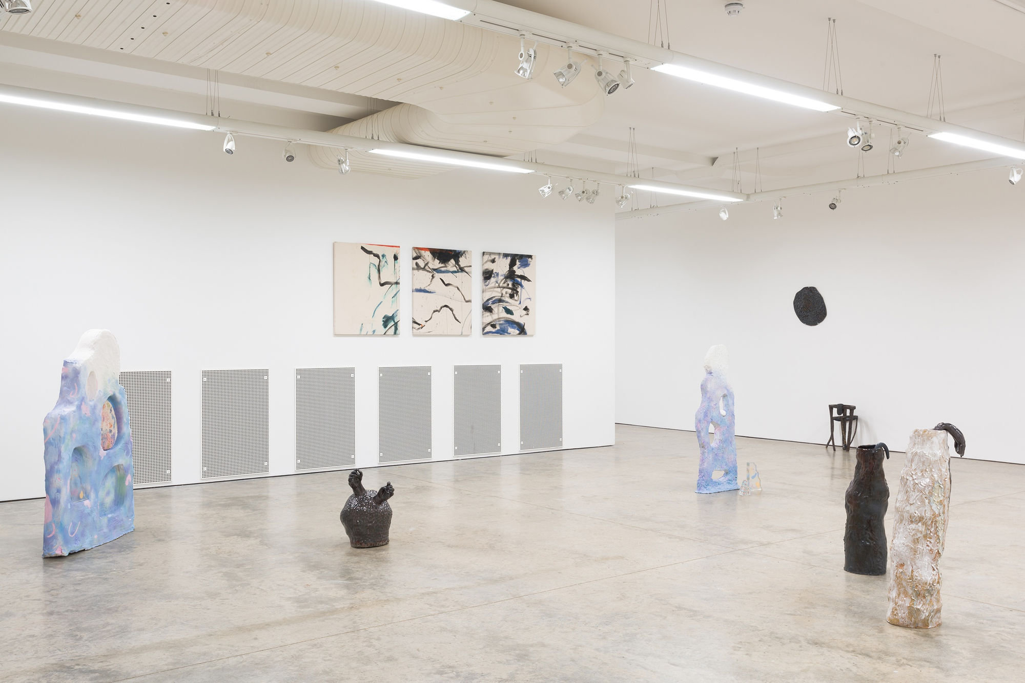 Paintings and Prints, Alice Hartley Ceramics, Lily German Sculpture and Textile, Sebastian Sochan