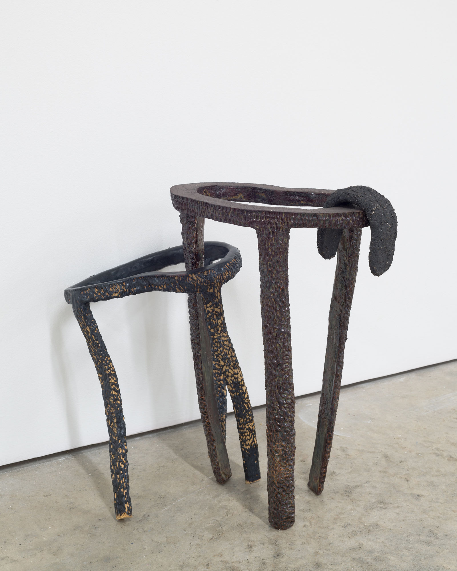 Lily German Small acts 2021, Glazed earthenware, 49 x 40 x 40 cm