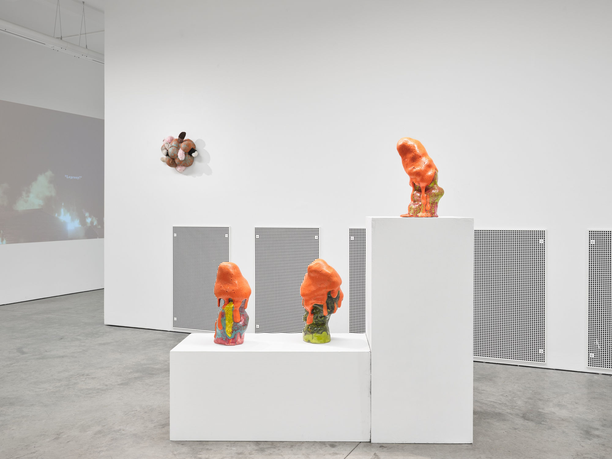 Installation view of In the Fire, 2 - 25 February 2023 Ground Floor Gallery Photo: Reinis Lismanic