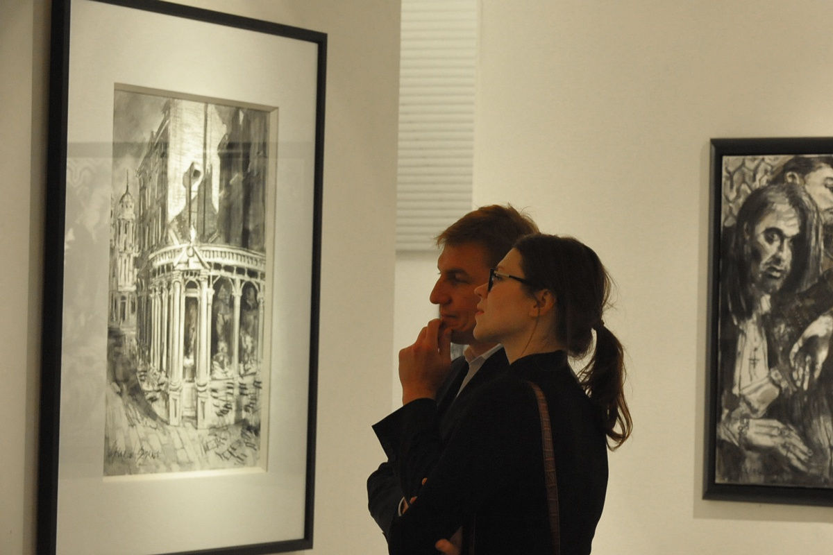 THE FIRST LONDON EXHIBITION