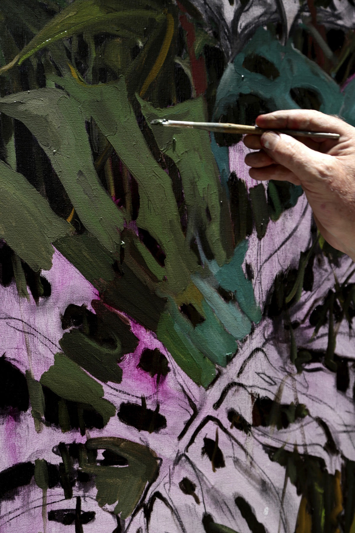 31 AUGUST 2019 SARACA STREAM WALK, SINGAPORE BOTANIC GARDENS Green is the New Black photo: Agata Byrne