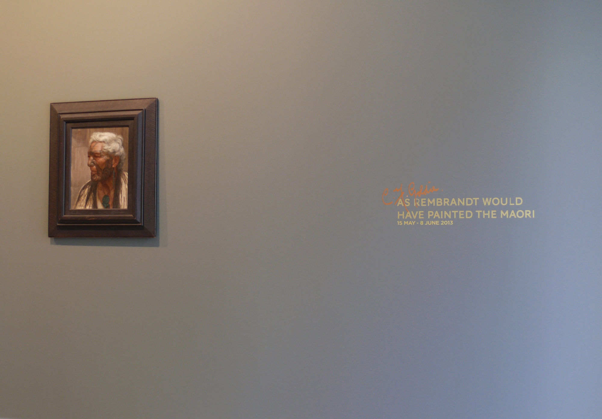 As Rembrandt Would Have Painted The Maori