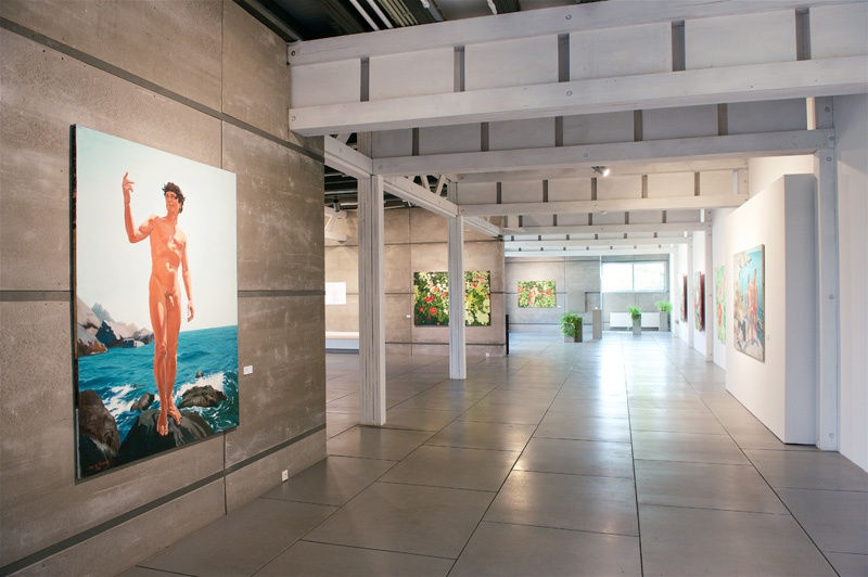 Oleg Maslov. CONEFLOWERS AND ZINNIAS