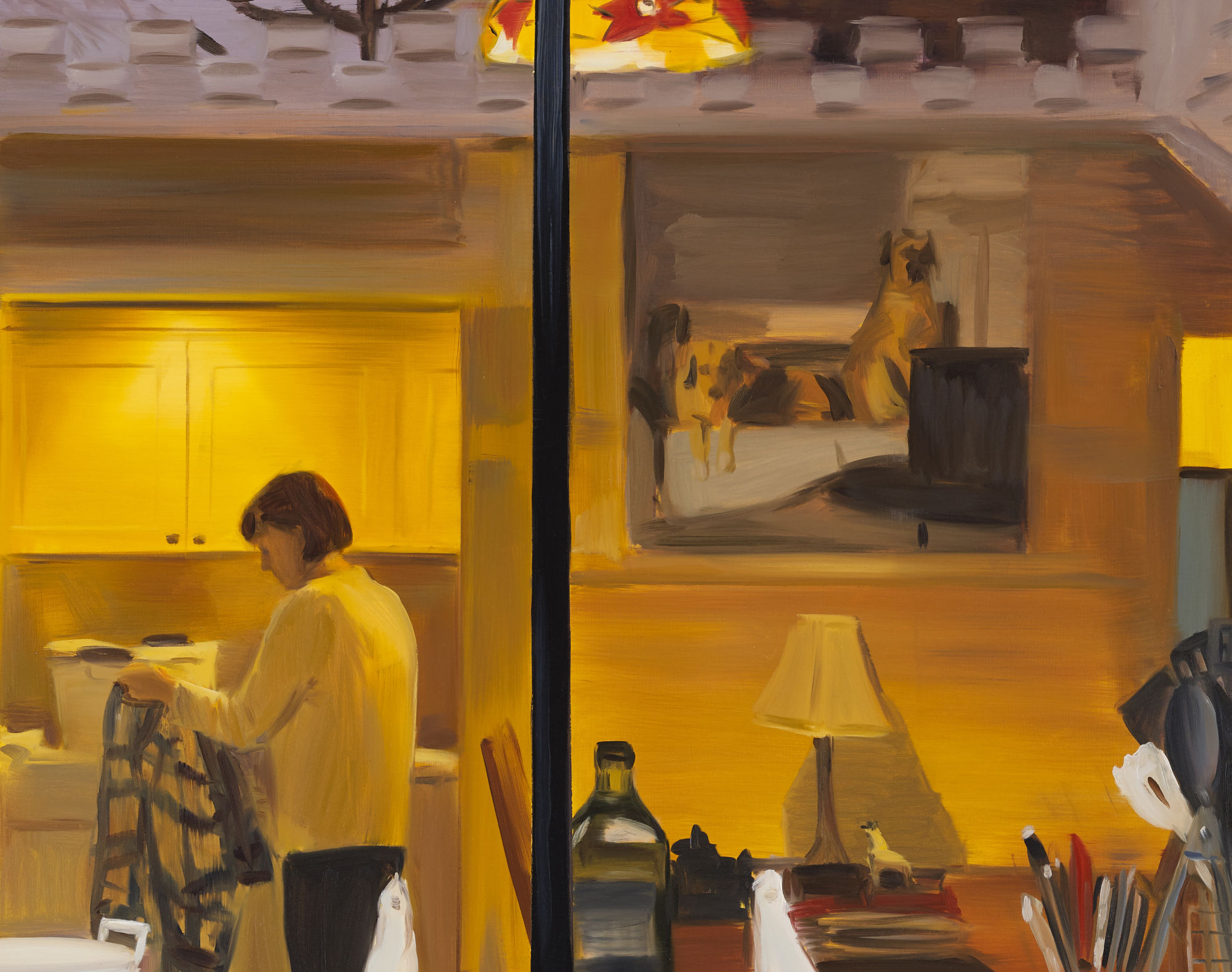 Detail | Caroline Walker | Laundry Sorting, Morning, December, 2021