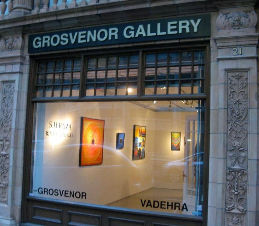 SH Raza, Bindu Vistaar installation shot