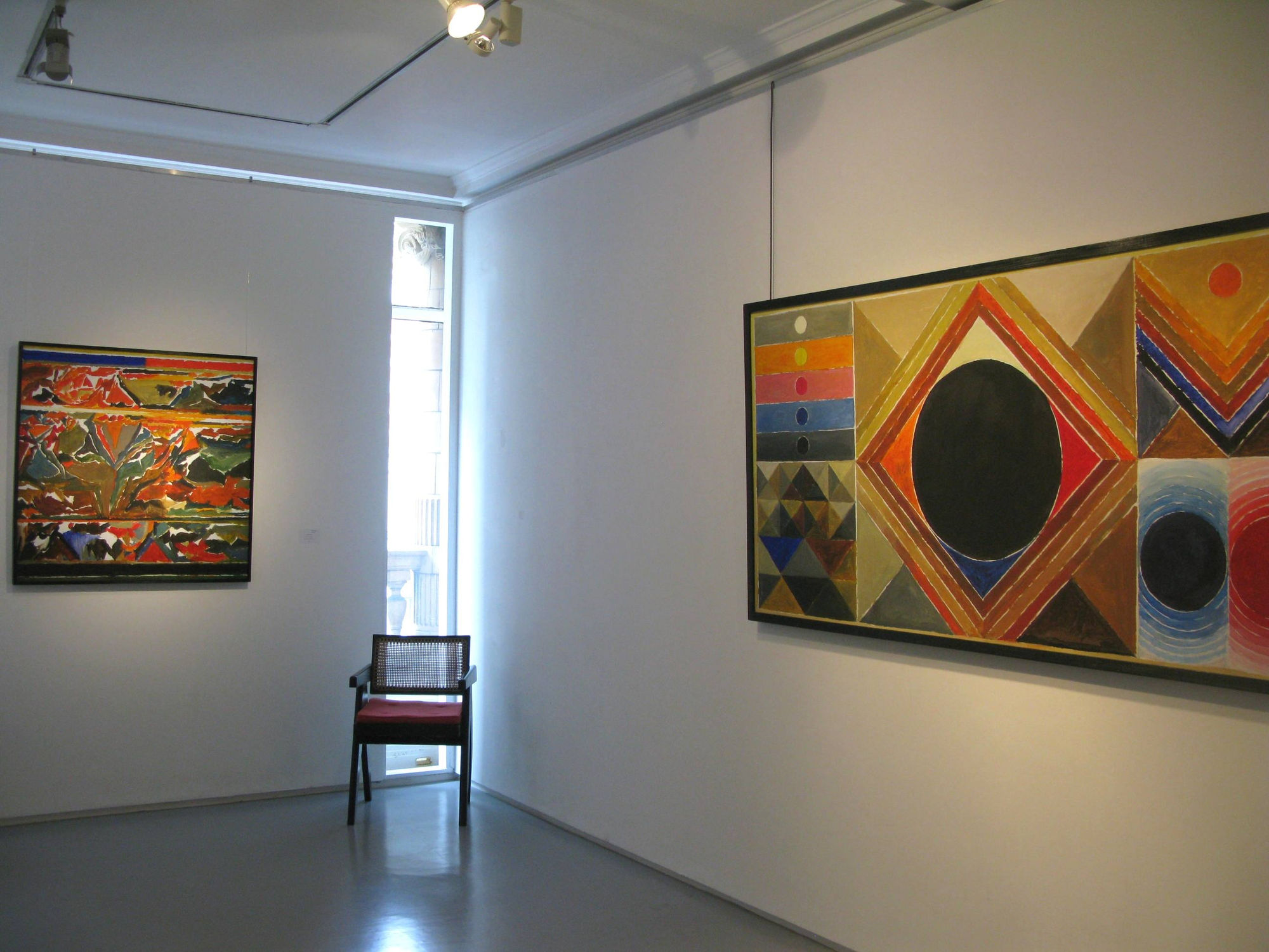 SH Raza, Bindu Vistaar installation shot