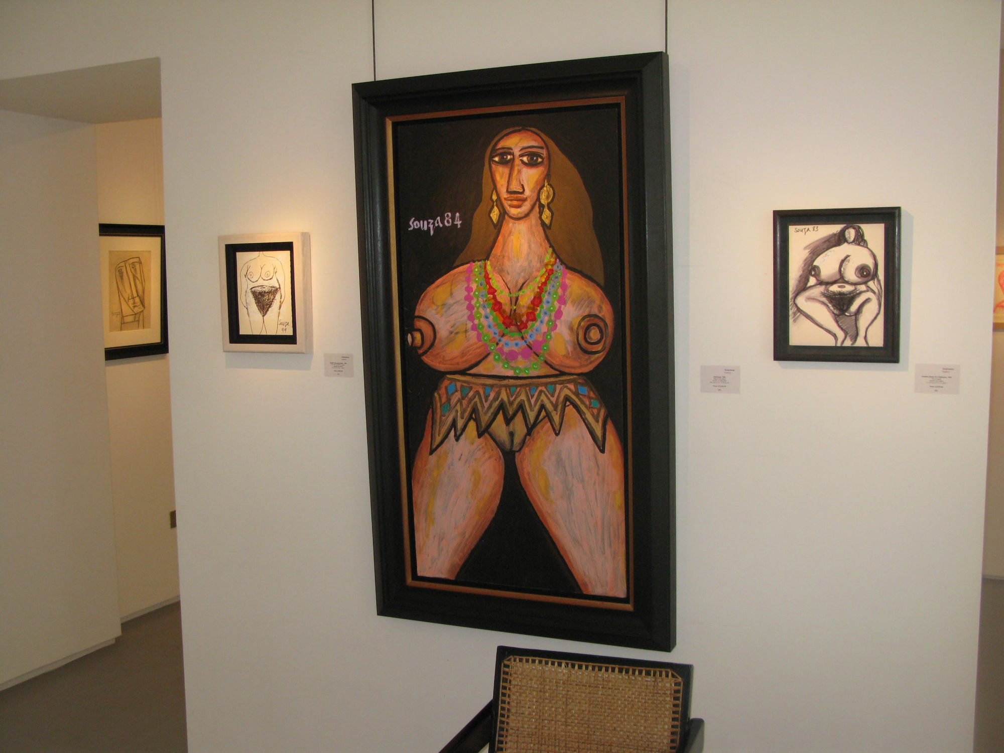 FN Souza, Heads/Landscapes/Nudes