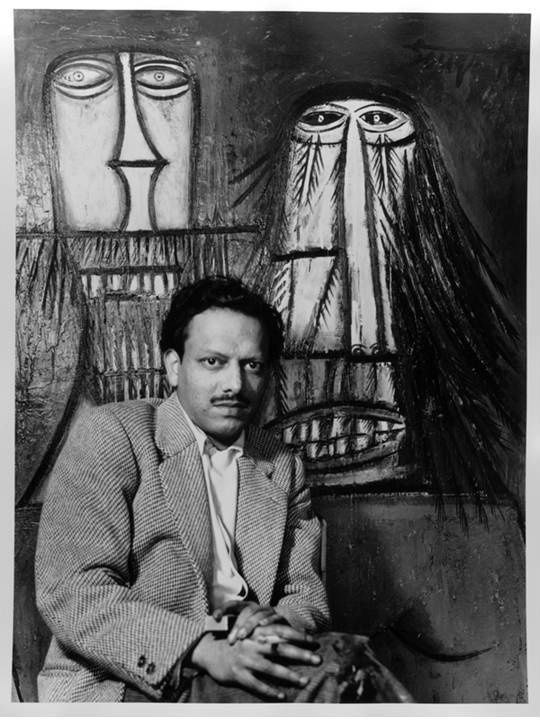 Ida Kar, F.N. Souza in his studio, 1958, limited edition of 10