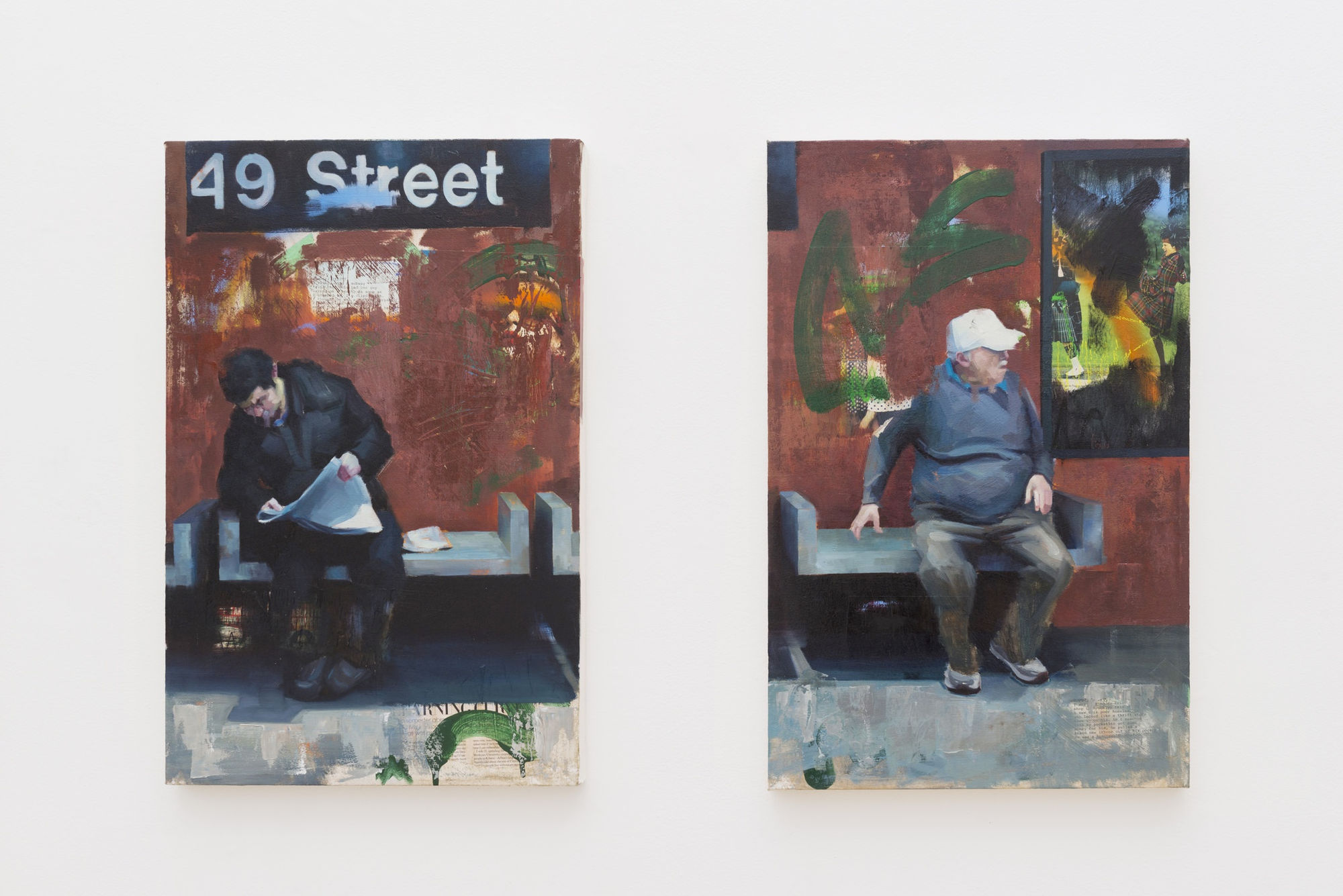 John Wentz "Navigation Unknown" installation view