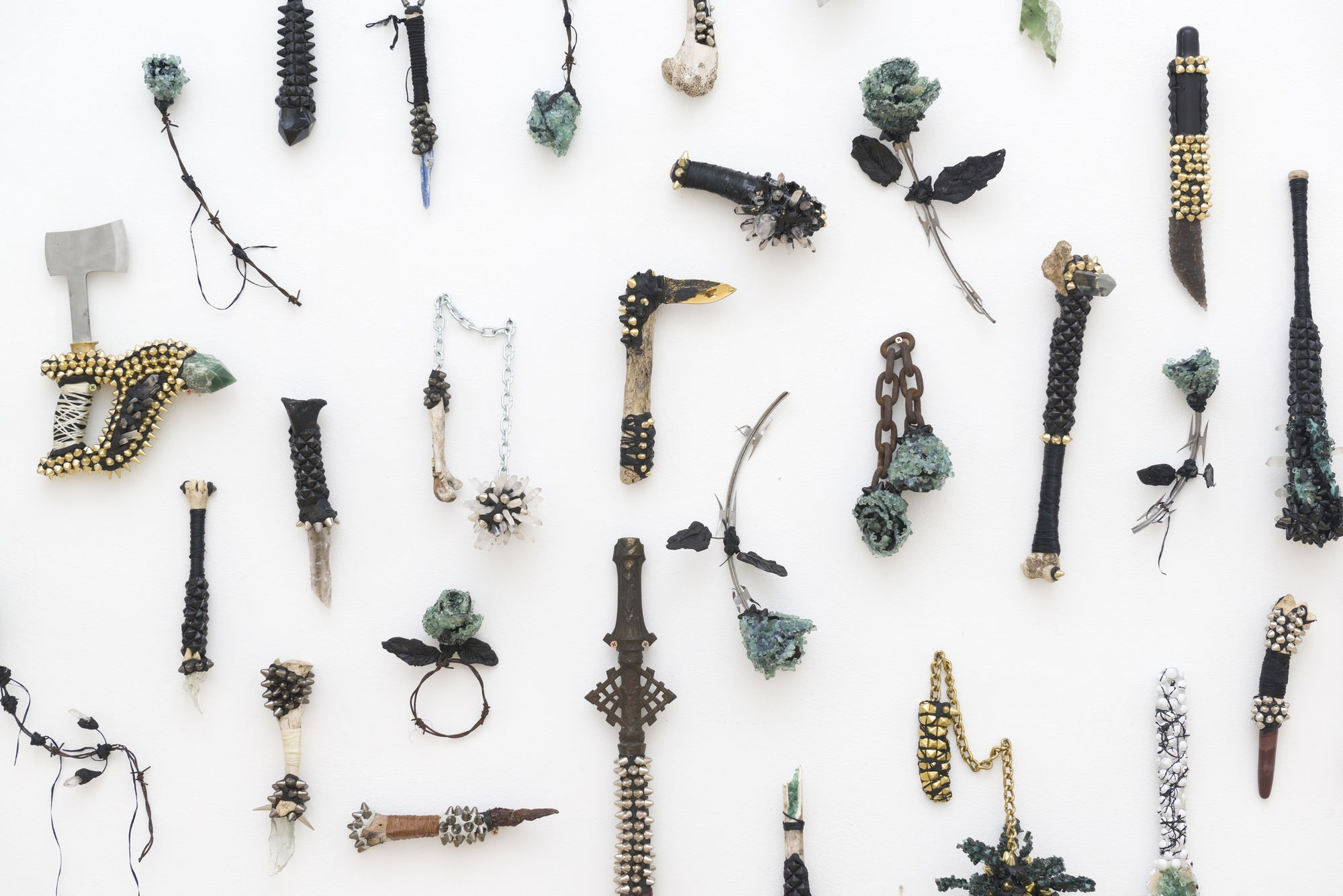 Lucien Shapiro "From Ash to Diamonds" installation view