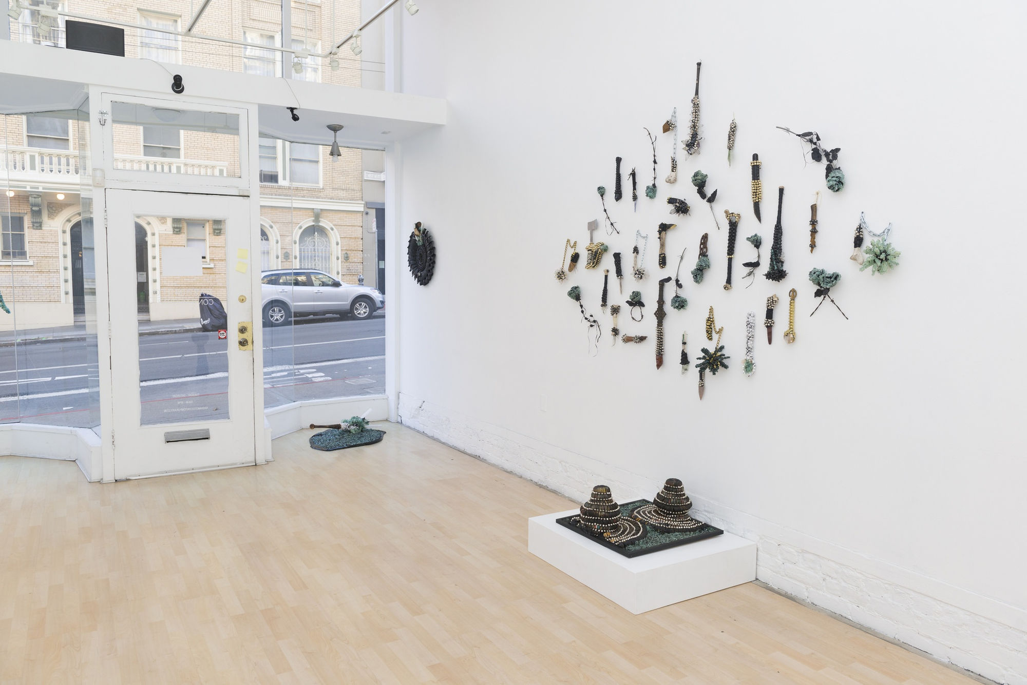 Lucien Shapiro "From Ash to Diamonds" installation view
