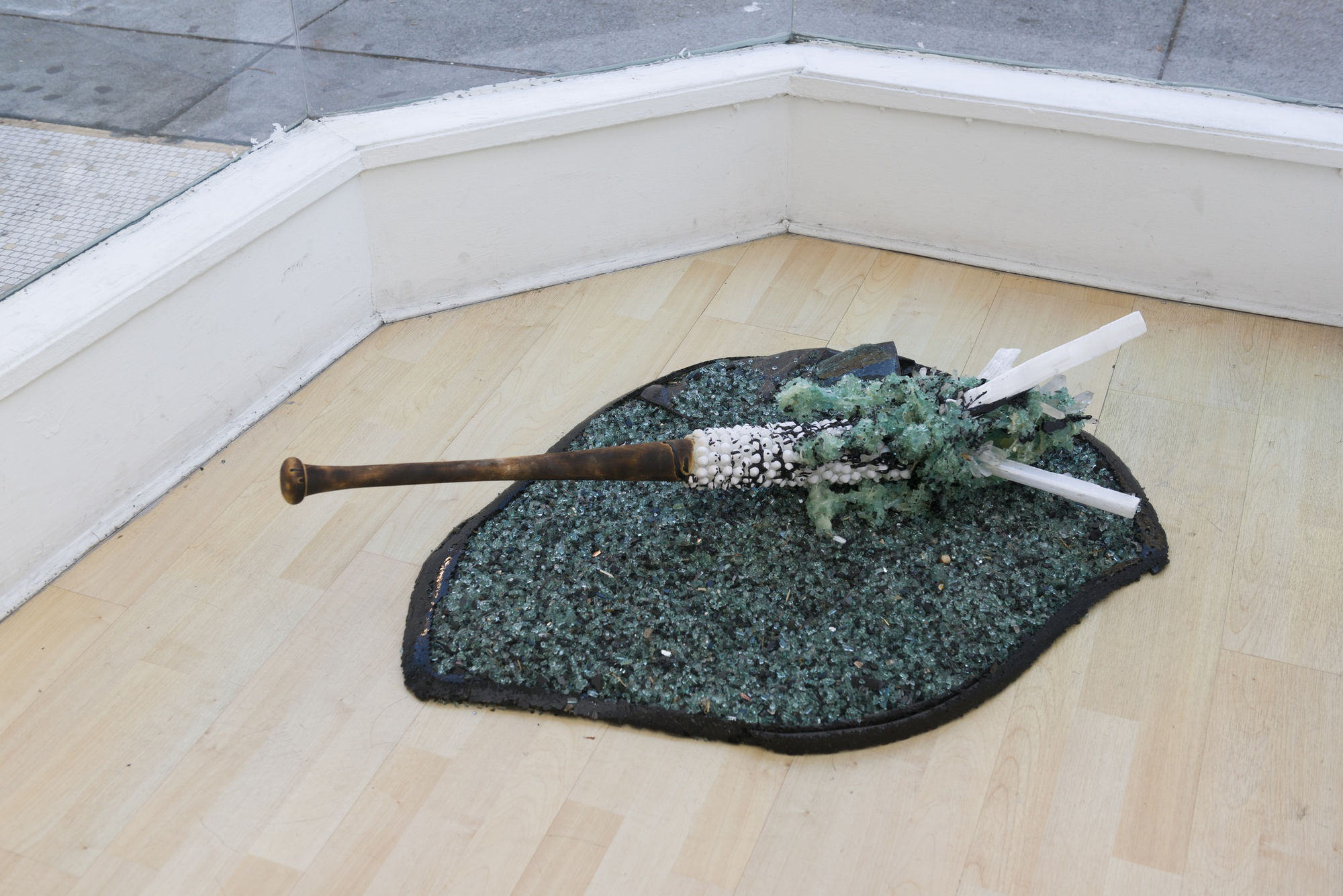 Lucien Shapiro "From Ash to Diamonds" installation view