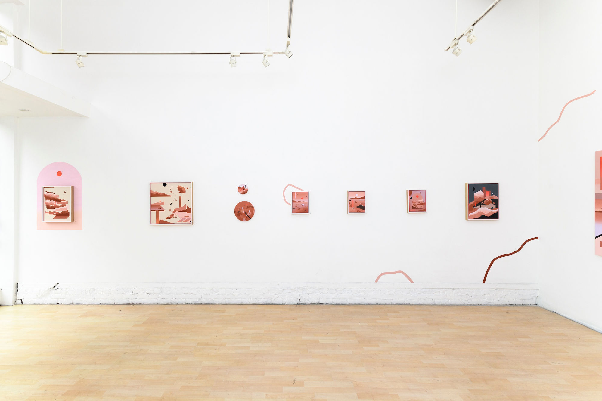 Madeleine Tonzi  "Life On Mars" installation image