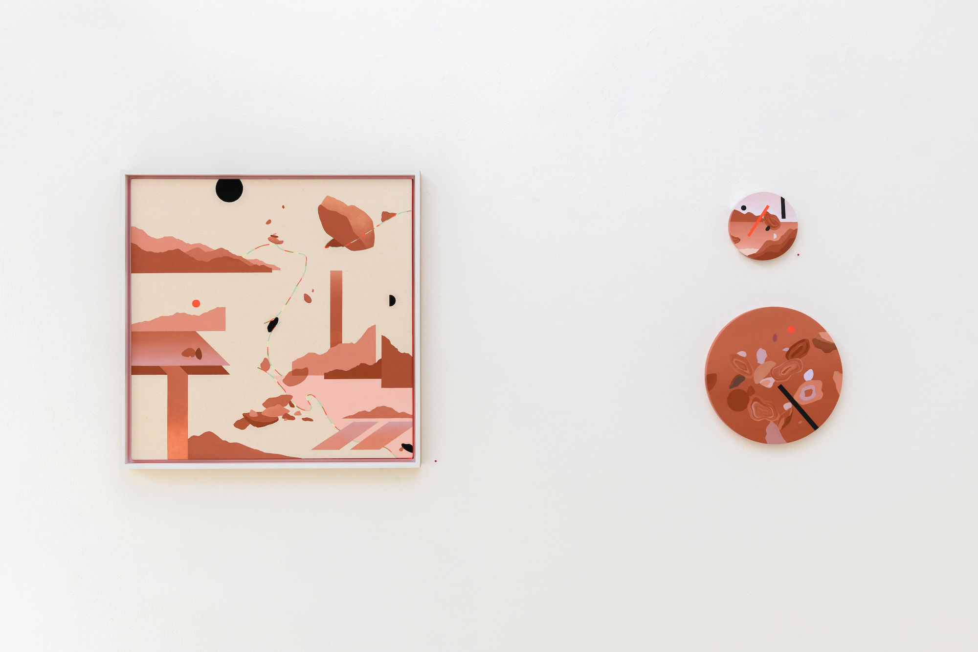 Madeleine Tonzi  "Life On Mars" installation image