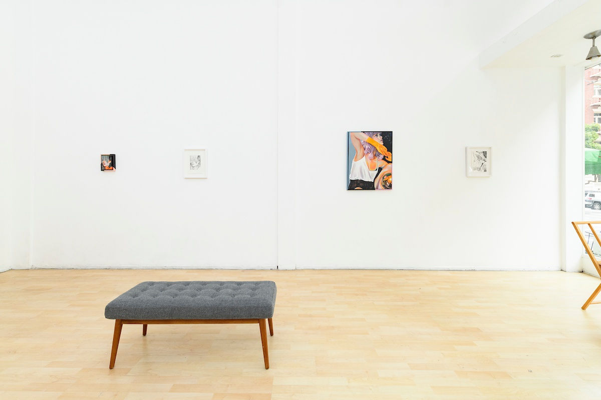 installation view - Martine Johanna