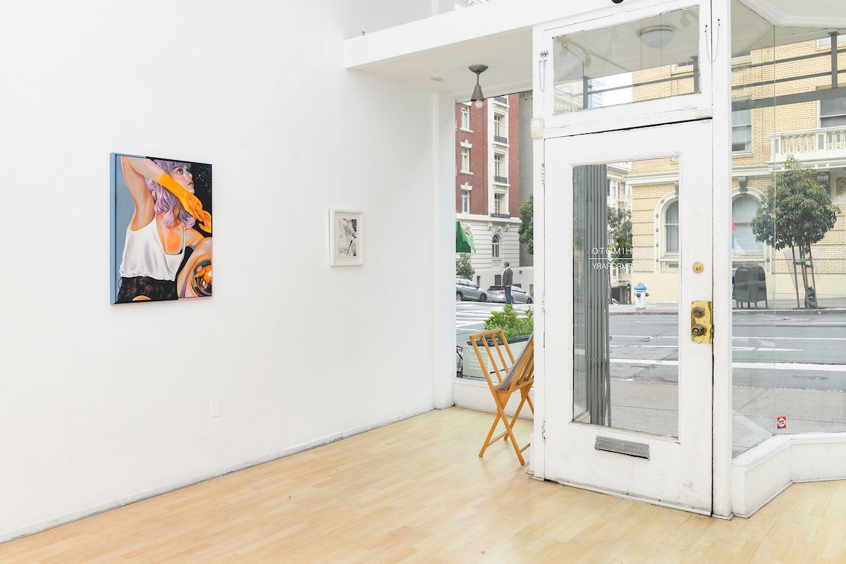 installation view - Martine Johanna