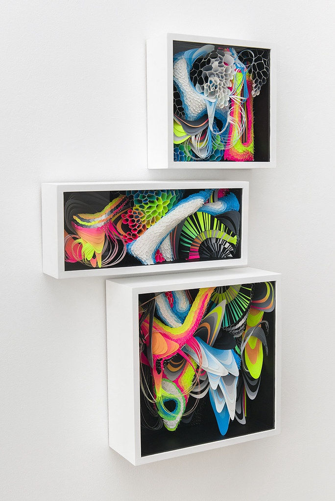 Crystal Wagner 'Microcosm' exhibition installation at Hashimoto Contemporary SF