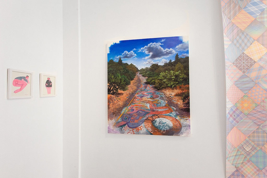 Hashimoto Contemporary 'Summer Group Show' installation