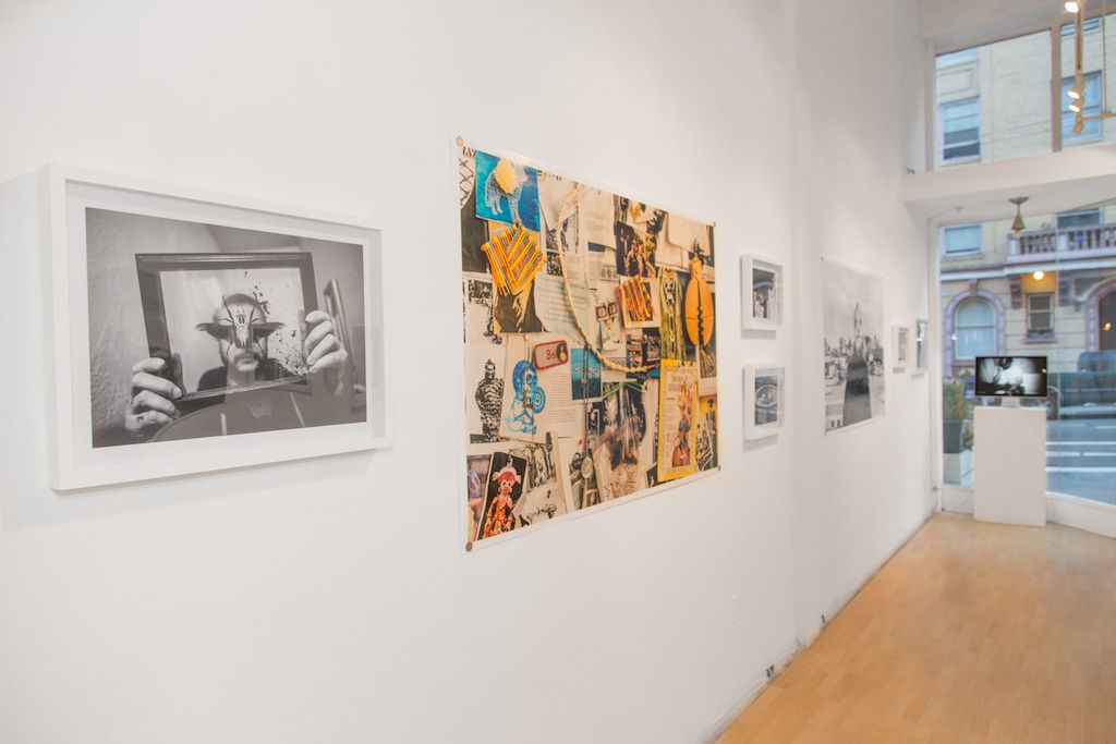 Installation view of Shaun Roberts solo exhibition at Hashimoto Contemporary in 2015