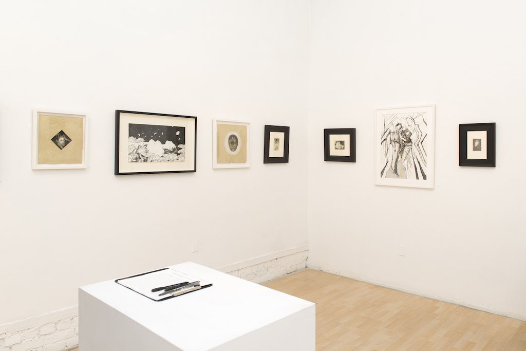 'Lore' group exhibition install 2014