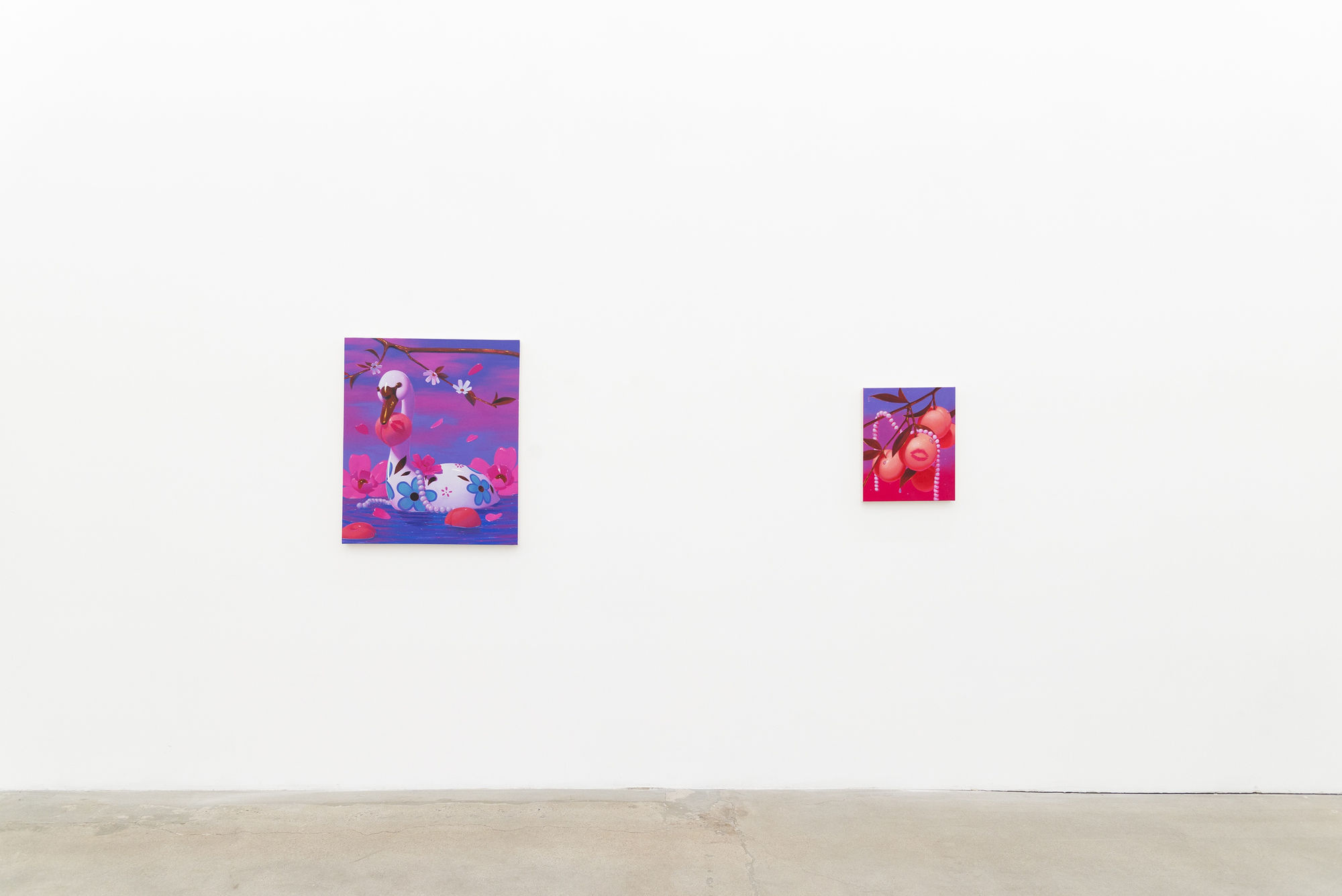 Megan Ellen MacDonald installation view at Hashimoto Contemporary LA