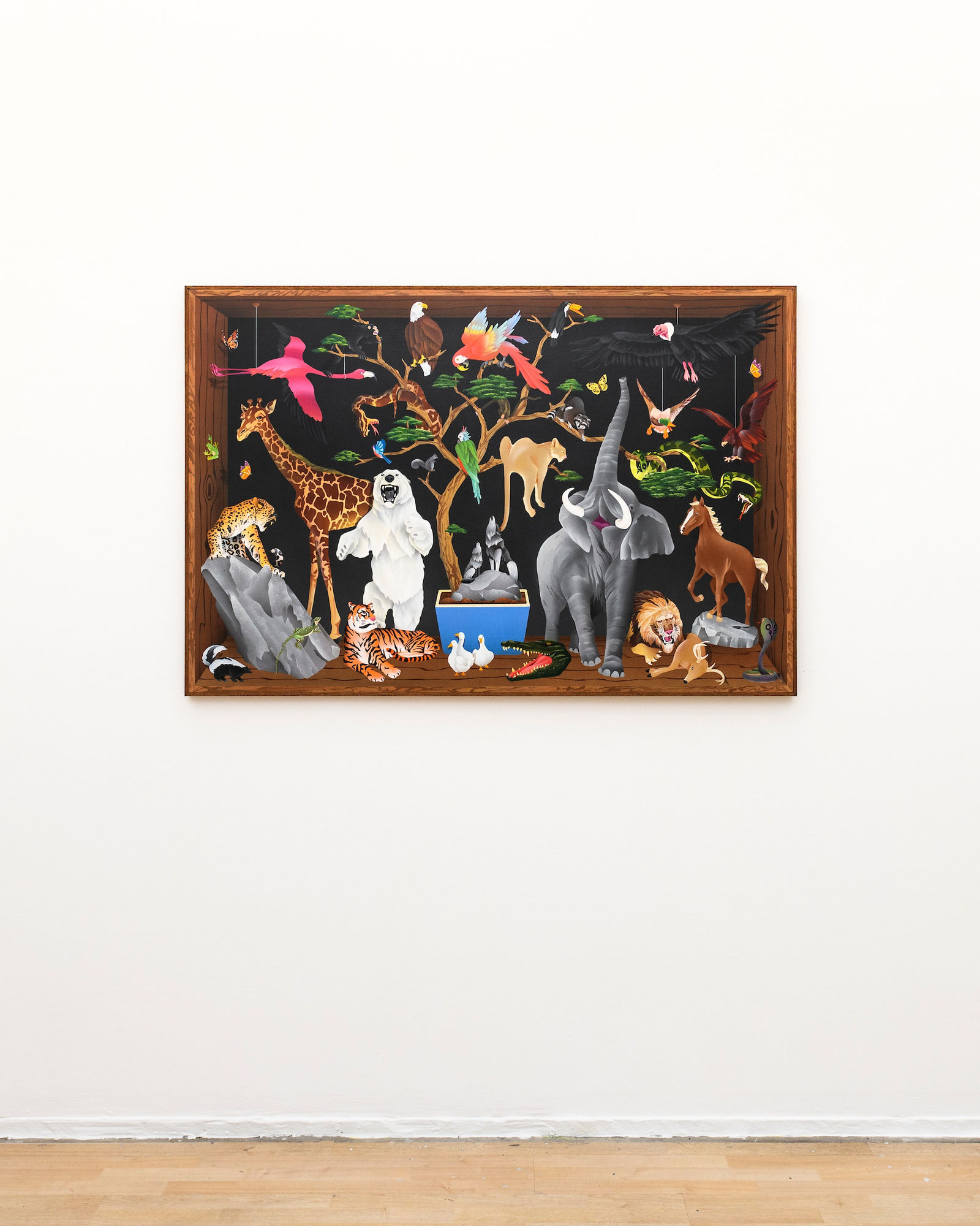 a photo of Casey Grey's gallery installation 