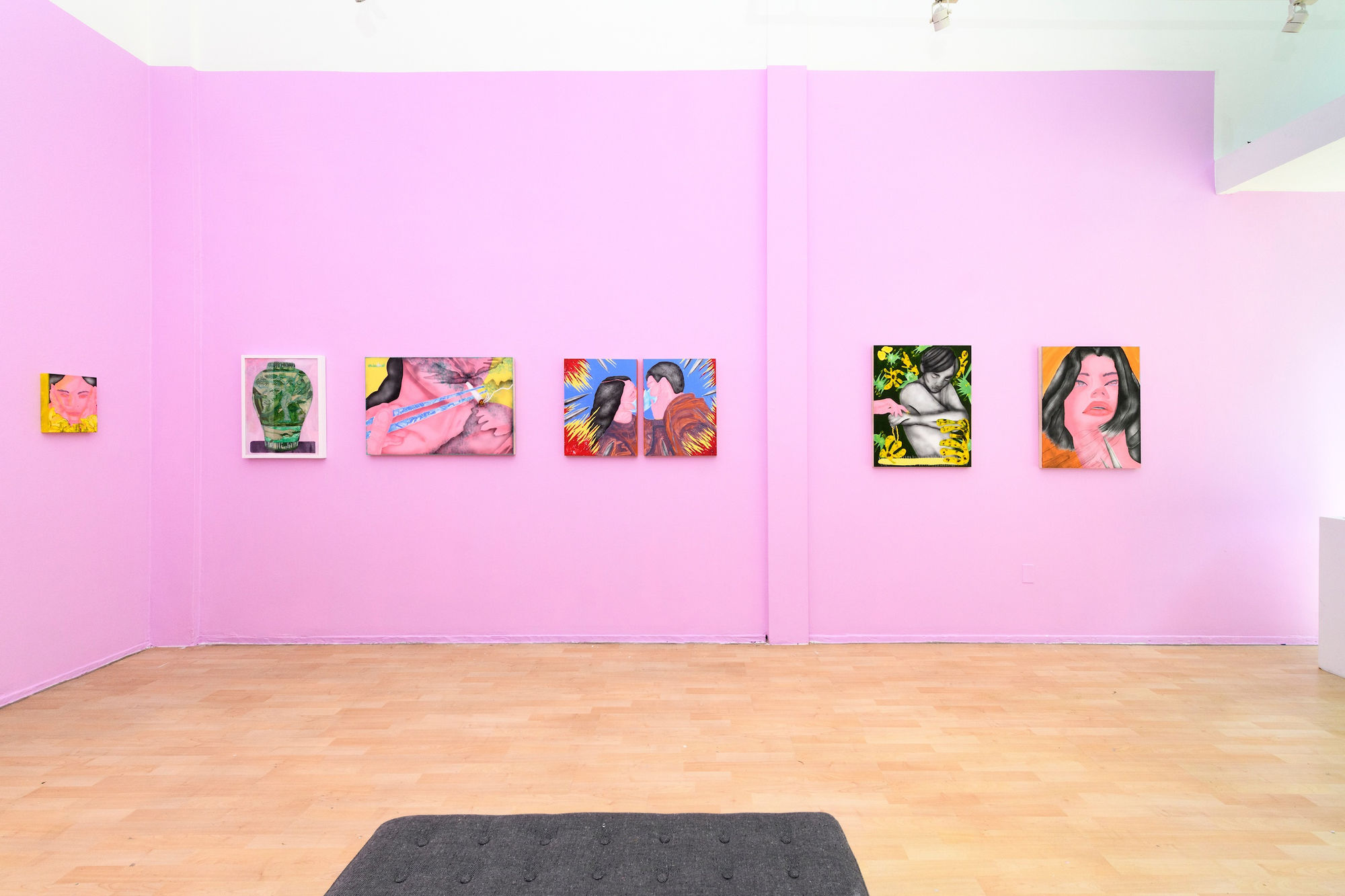 David Heo's opening night ay Hashimoto Contemporary San Francisco 