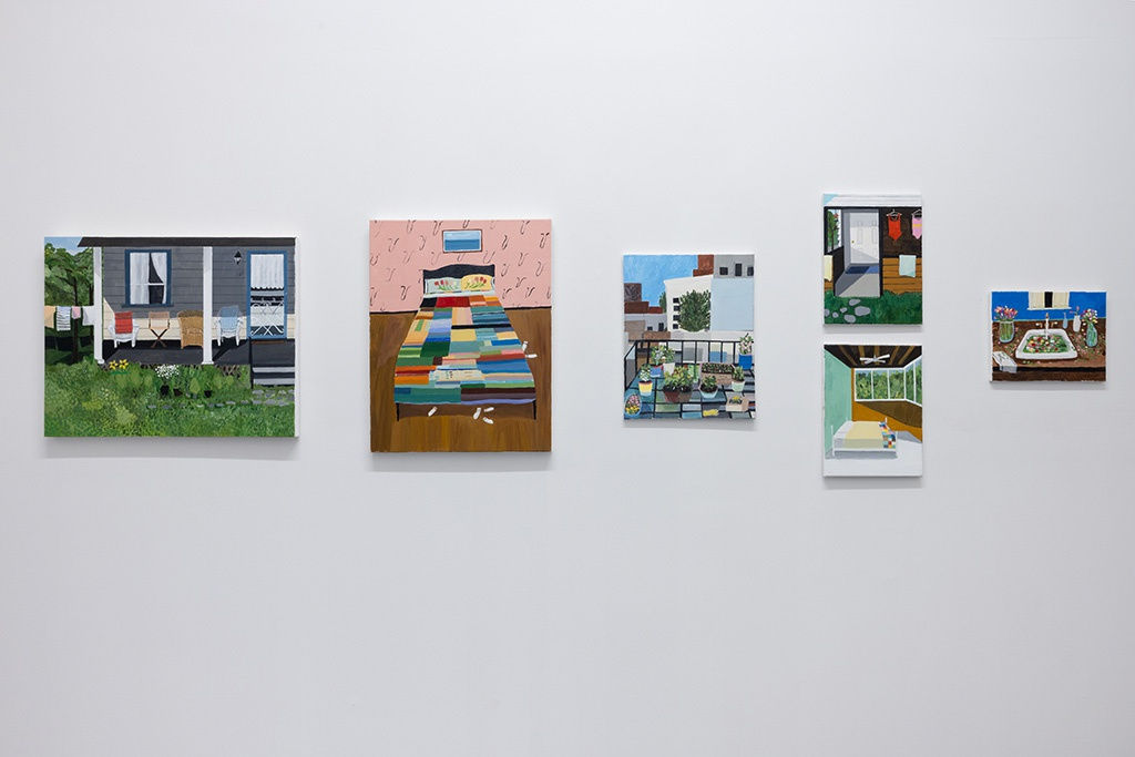 Installation view for Hashimoto Contemporary's Group Exhibition "Summer in the City"
