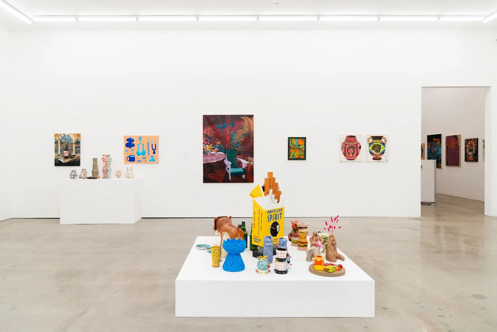 installation photos of Vessel at Hashimoto Contemporary Los Angeles