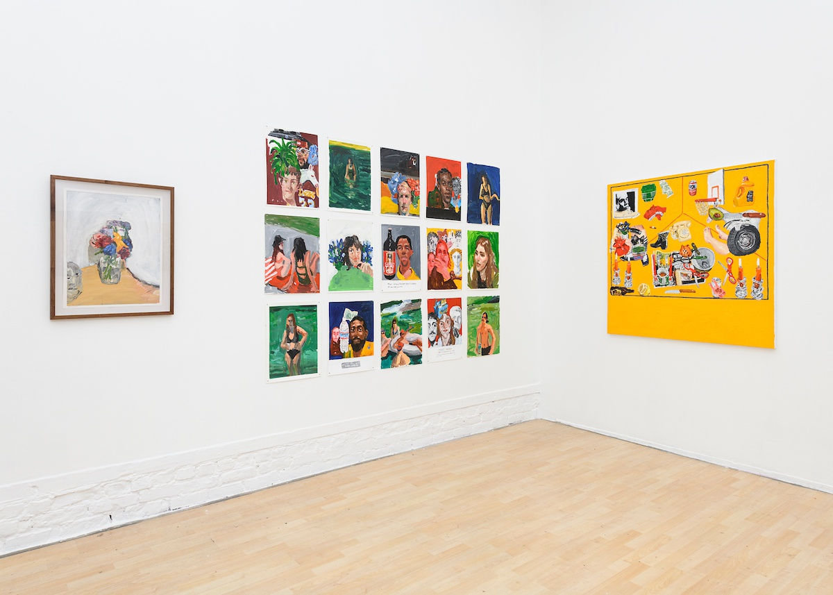 Installation image of Emilio Villalba's work at Hashimoto Contemporary SF