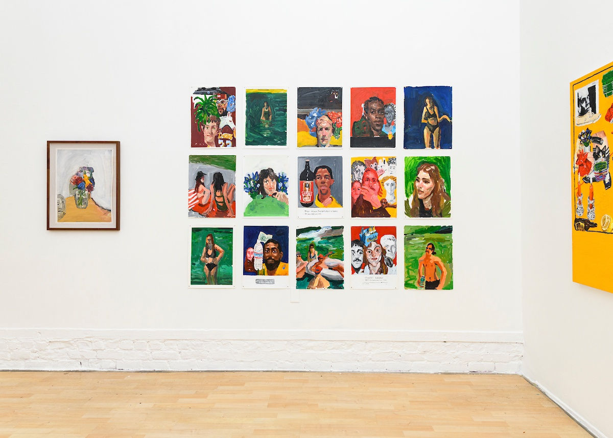 Installation image of Emilio Villalba's work at Hashimoto Contemporary SF