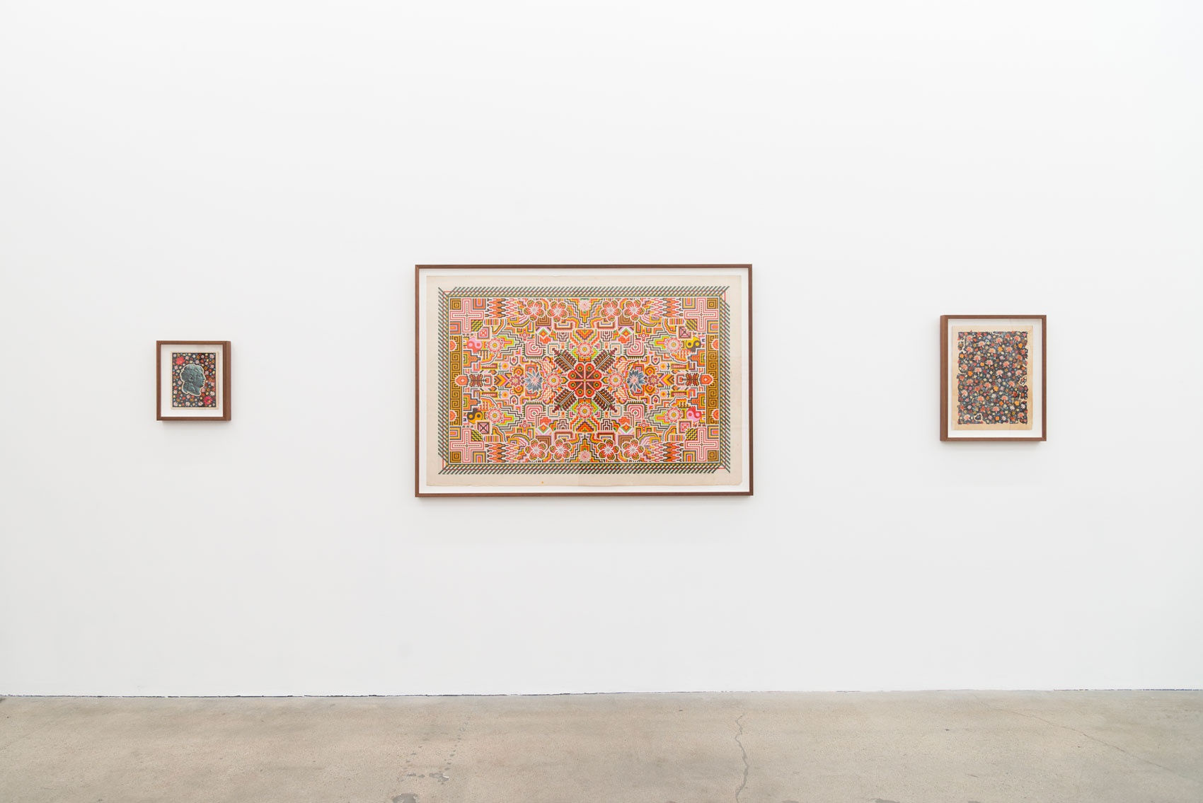 Installation image of Matthew Craven's solo exhibition at Hashimoto Contemporary Los Angeles