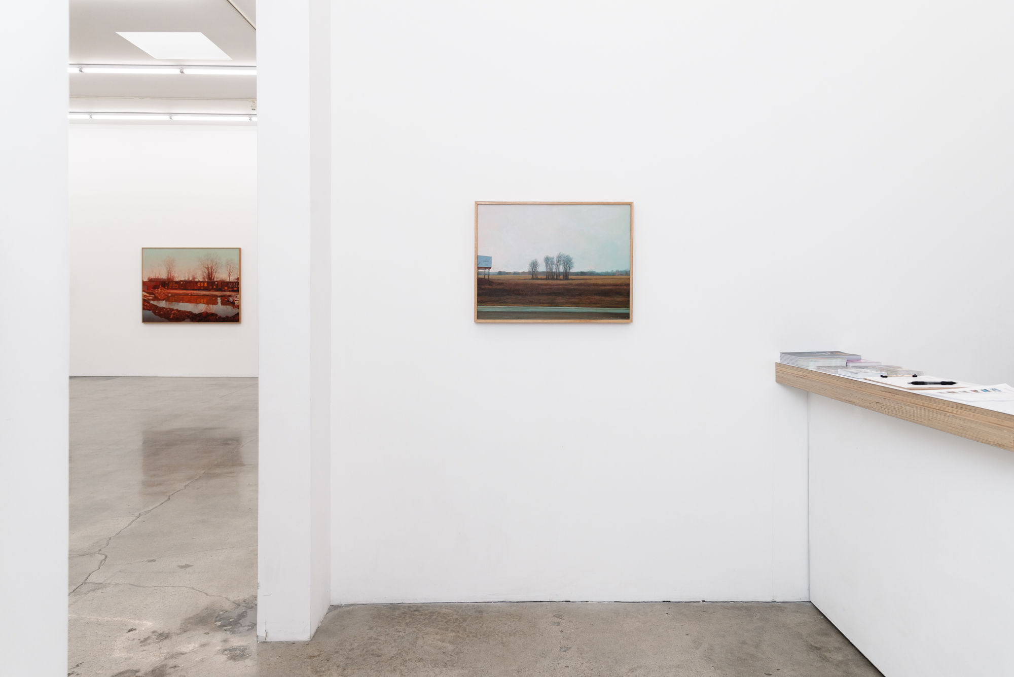 Installation image at Hashimoto Contemporary LA of Pat Perry's exhibition 