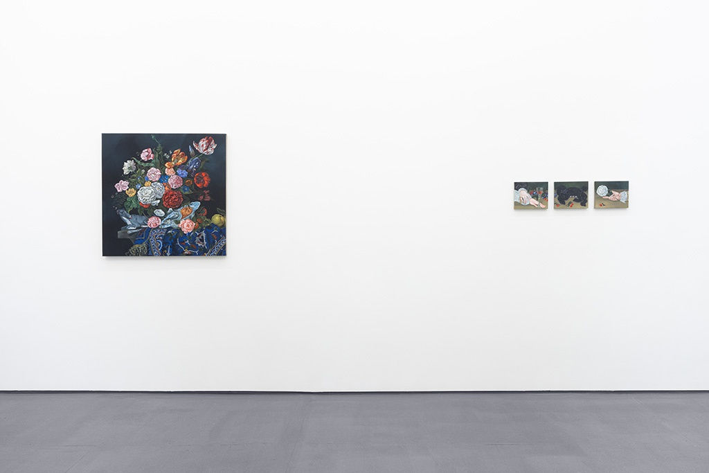 Installation image of Sabrina Bockler "Coquette" exhibition