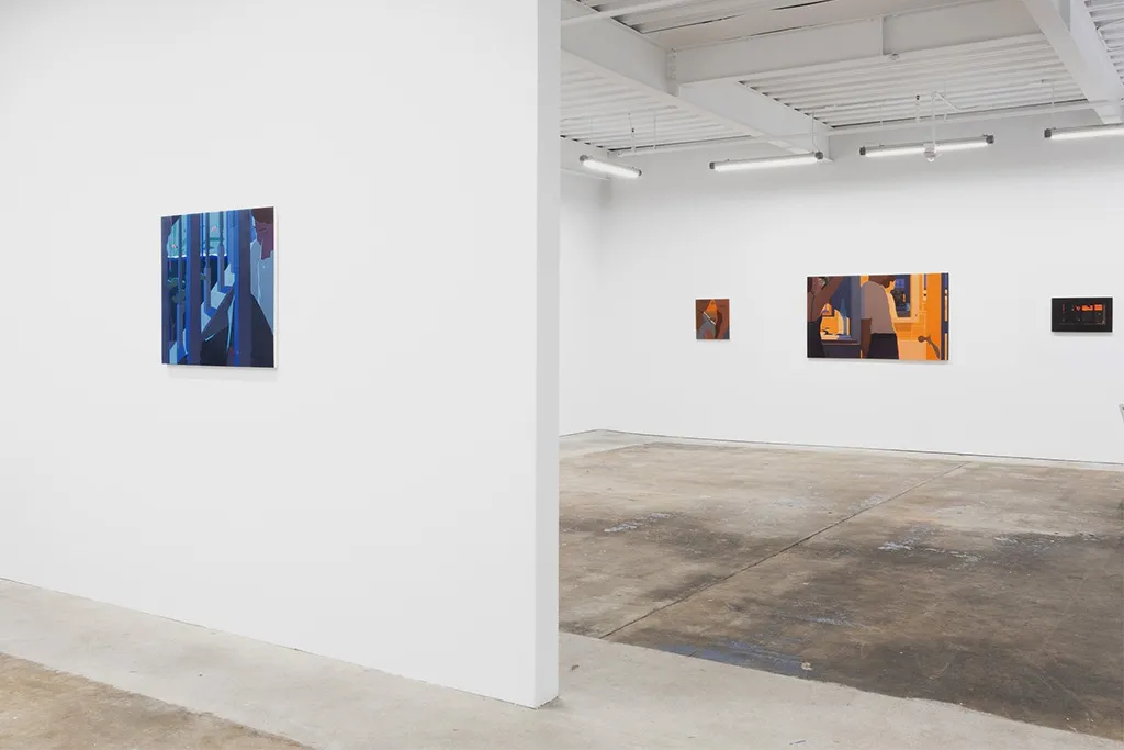 Installation view of Adrian Kay Wong "Same Time, Same Place," at Hashimoto Contemporary San Francisco