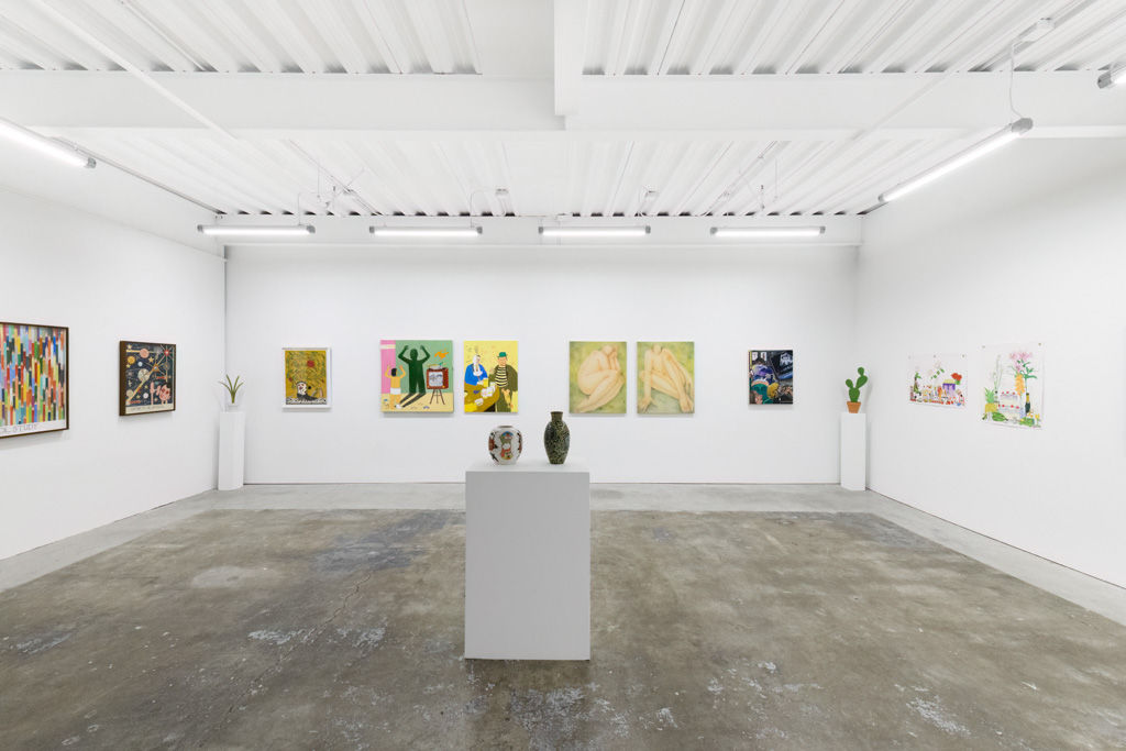 Installation view of "Friends & Family" at Hashimoto Contemporary San Francisco.