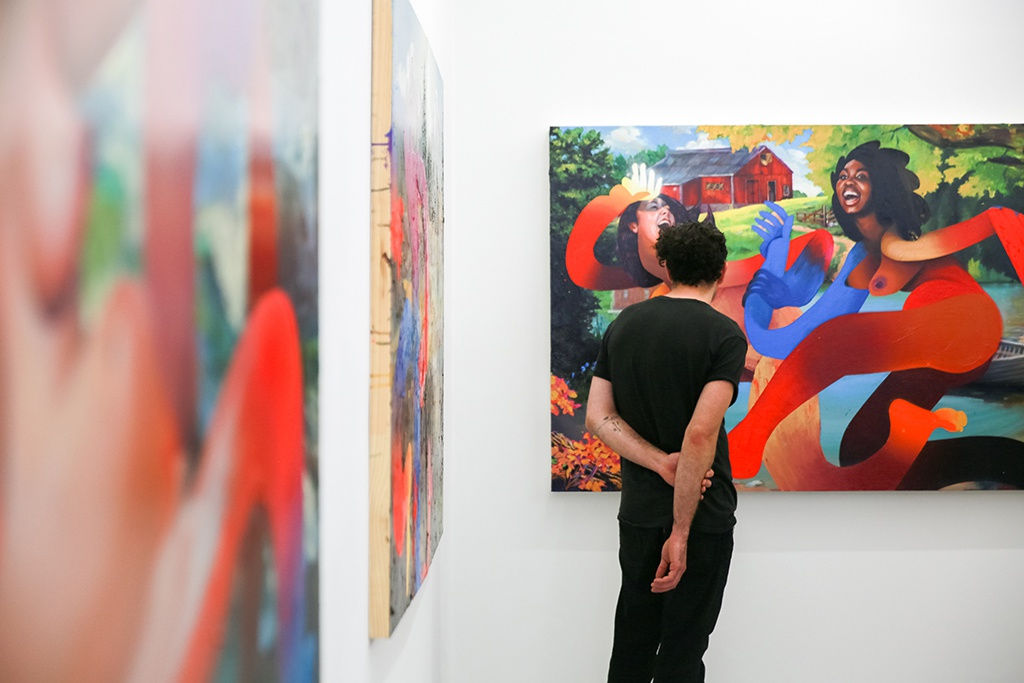 Opening night of "Country" at Hashimoto Contemporary NYC